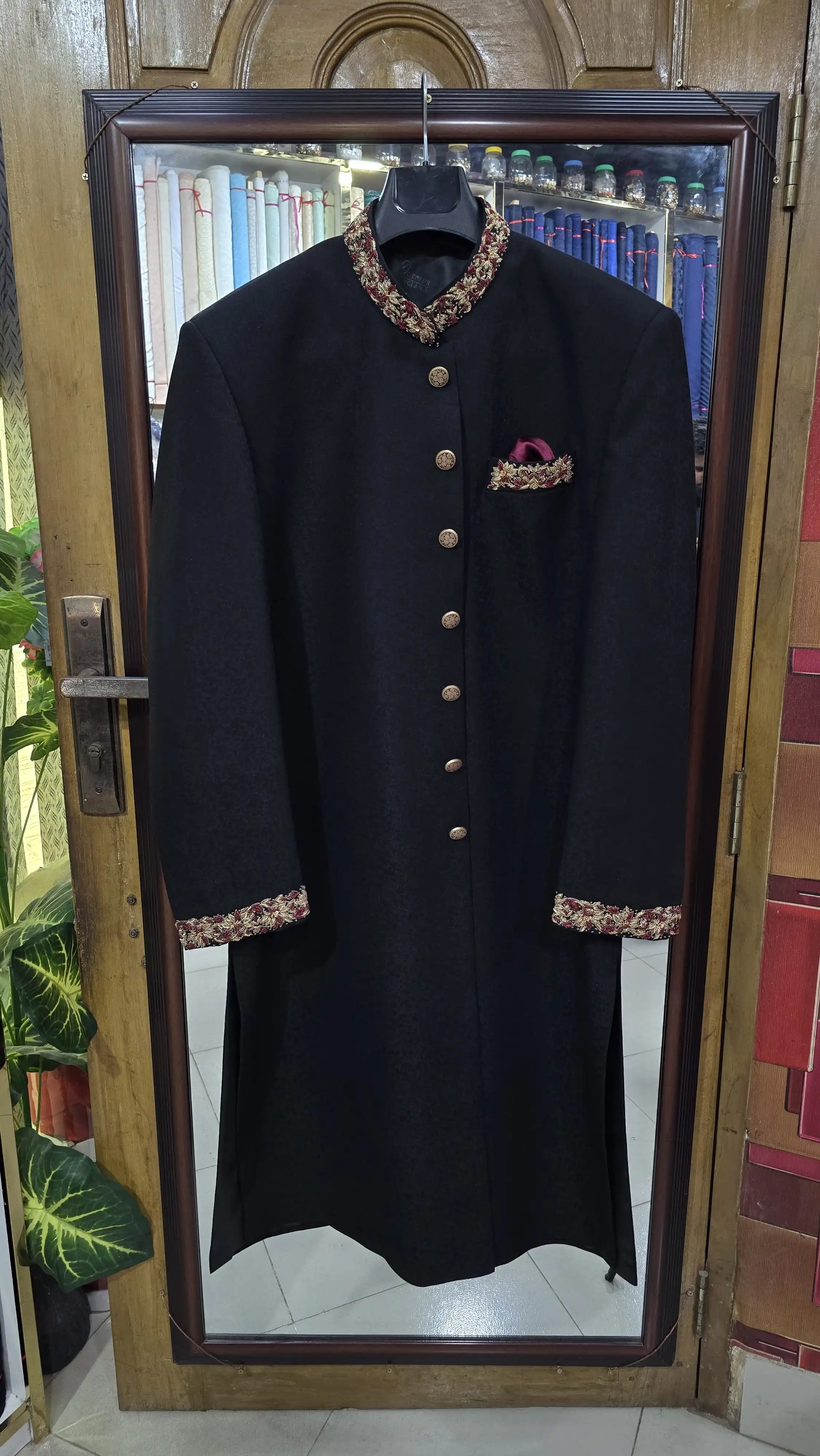 zardosi work  sherwani